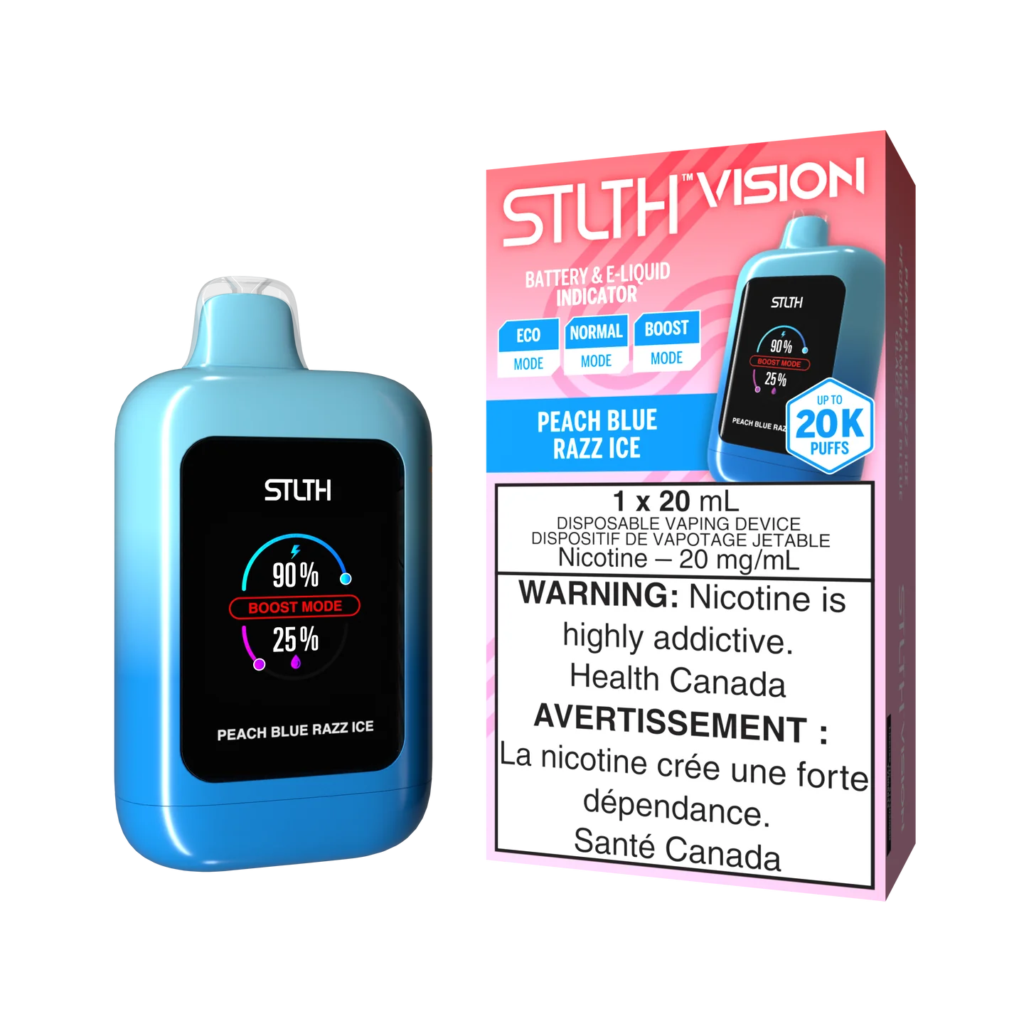 STLTH VISION 20K - Disposable Vape