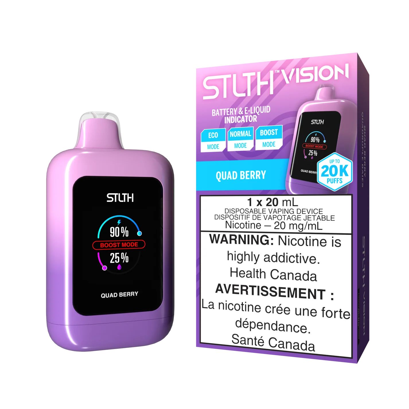 STLTH VISION 20K - Disposable Vape