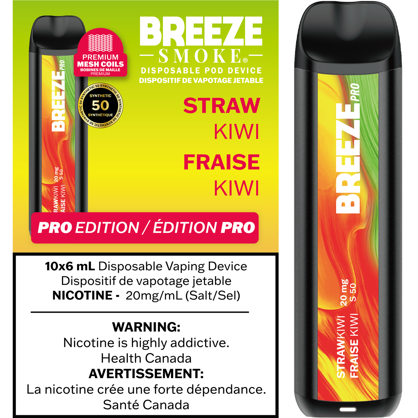 BREEZE PRO S50 2K - Disposable Vape